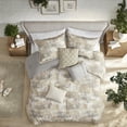 thumbnail image 1 of Modern 7Piece Cotton Blend Bedding Set Gray King Hypoallergenic Comfort, 1 of 11