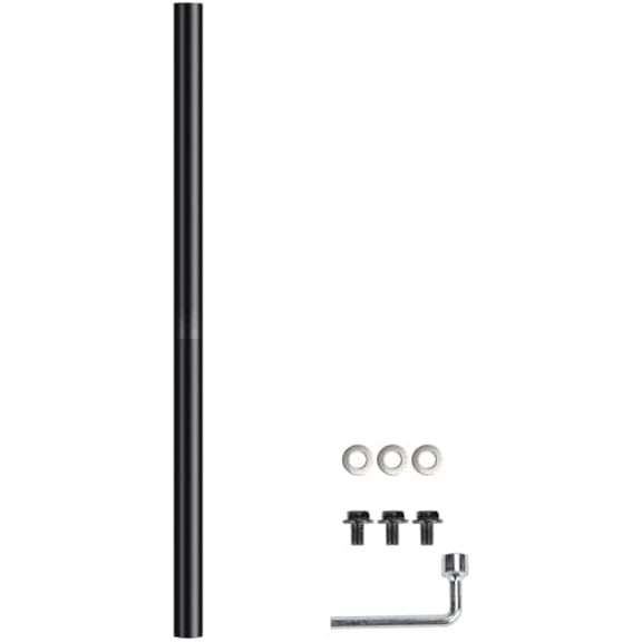 Modern 84" Black Cast Outdoor Light Post 3" Diameter Direct Burial Pole for House, Porch, , Deck, Garage, Yard, Garden, and Driveway1Pack$$Tools & Hardware Other