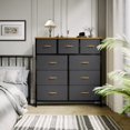 thumbnail image 1 of Moasis Modern 9-drawer Bedroom Dresser Storage Tower Medium Grey, 1 of 5