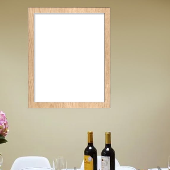 Modern 9x7 Wall Mount Photo Frame, Simple Aesthetic Design, Frame Pictures for Home Decor, Wall Art Display, Photo Mounting Frame, Large Format Wall Photo, Acrylic Frame with Glass, Durable
