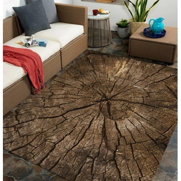 Modern Abstract 1'x2' Outdoor Rug Waterproof Washable Funky Area Rug for Balcony Deck Porch Patio Non Slip Art Deco Living Room Bedroom Carpet Kitchen Runner Rugs