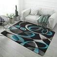 thumbnail image 1 of Modern Abstract Area Rugs Carpet Suitable for Living Room Kitchen Bedroom Laundry Room Home Decorations, 1 of 8