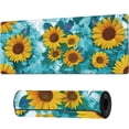 thumbnail image 1 of Modern Abstract Art Sunflowers XXL Gaming Mouse Pad 35.4x15.7in Desk Mouse Pad Waterproof Non-Slip Desk Mat Ideal for Laptop & Keyboard, 1 of 6