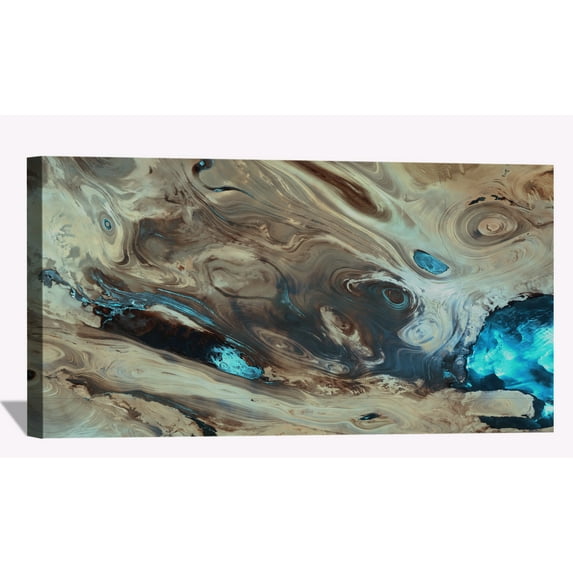 Modern Abstract Canvas Wall Art Abstract Beige Framed Painting Wall Decor for Bedroom Livingroom Office Ready to Hang