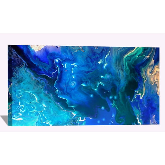 Modern Abstract Canvas Wall Art Colorful Abstract Framed Painting Wall Decor for Bedroom Livingroom Office Ready to Hang