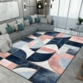 thumbnail image 1 of Modern Abstract Carpet Beige Luxury Large Area Living Room Carpets Non-slip Bedroom ration Home Rug, 1 of 5