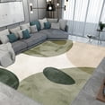 thumbnail image 1 of Modern Abstract Carpet Beige Luxury Large Area Living Room Carpets Non-slip Bedroom ration Home Rug, 1 of 5