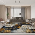 thumbnail image 1 of Modern Abstract Carpet Large Area Living Room Carpet Easy Care Coffee Table Lounge Floor Mats Non-sl, 1 of 5