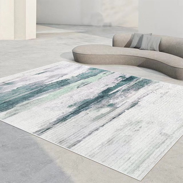 Modern Abstract Carpets Living Room Bedroom Easy Care Rug Home ration Ink Splash Art Rug Washable Entryway Doormat Bath Mat