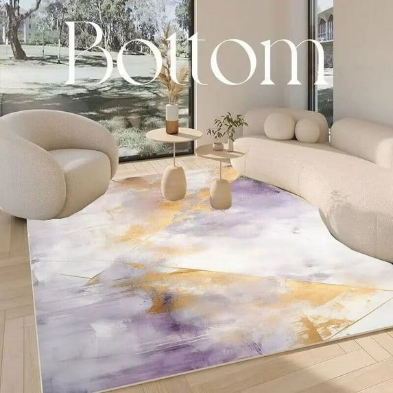 Modern Abstract Carpets Living Room Light Luxury Home Decoration Carpet Bedroom Decor Bedside Floor Mat Washable Large Area Rugs