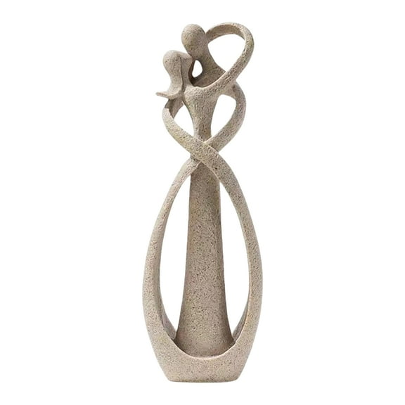 Modern Abstract Couple Hugging Sculpture Kiss Lover Statue for Home Decoration for Expressing Love and Affection