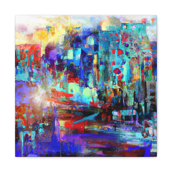 Modern Abstract Expressionism - Canvas