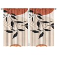 thumbnail image 1 of Modern Abstract Geometric Boho Curtains-blackout Curtains Bedroom Decor Living Room Darkening Grommet Window Drapes 2 Panels Set 41"x63", 1 of 2