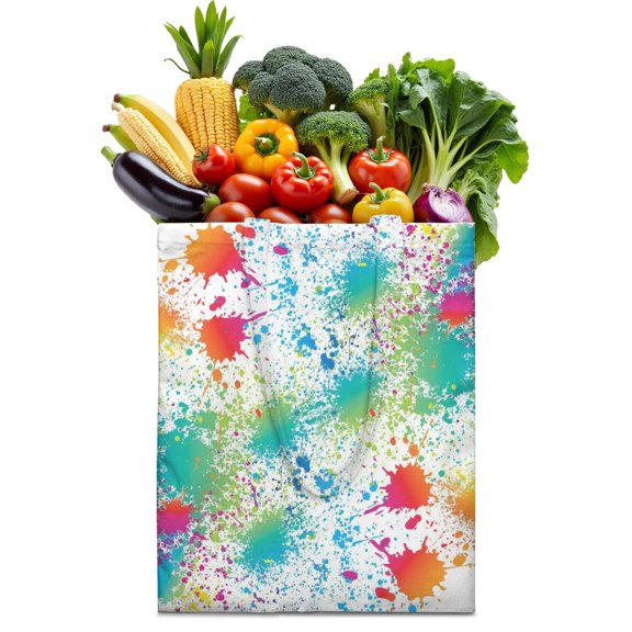 Modern Abstract Graffiti Art Print Colorful Pop Art Chic Design Psychedelic Rainbow Wall Poster