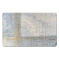 thumbnail image 1 of Modern Abstract Gray Area Rug 20x32 inch: Soft, Non-Slip, Washable - Upgrade Your Bathroom, Living Room, Bedroom, Dining Room, or Nursery Decor with This Indoor Throw Carpet, 1 of 5