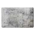 thumbnail image 1 of Modern Abstract Gray Bathroom Runner Rug,20x32 inch inch Washable Laundry Room Runner, Soft Non Slip Low Pile Throw Carpet Runner for Entryway Kitchen Hallway Doorway Bedroom, 1 of 5