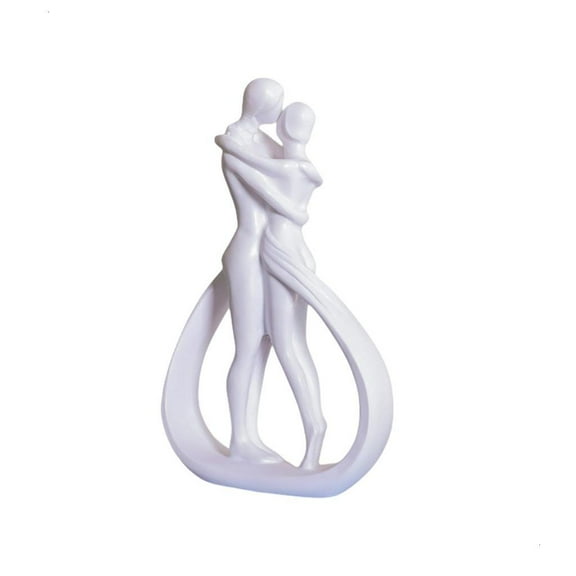 Modern Abstract Huggings Couple Statue Home Decoration Figure Sculptures Figurine