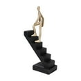 thumbnail image 1 of Modern Abstract Human Figurine Climbing Stairs Sculpture for Office Desk Home Decor Motivational Art Ornament Gift, 1 of 4