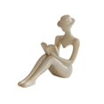 thumbnail image 1 of Modern Abstract Human Statue Desk Ornamentation Artistic Resin Sculpture For Bookshelfs Living Room Workspaces Styling, 1 of 20