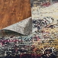 thumbnail image 1 of Modern Abstract Indoor/Outdoor Area Rug Gold/Pink 7'9" x 9'9" 8' x 10' Outdoor,Indoor Patio,Bedroom,Dining Room Rectangle, 1 of 5