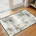 thumbnail image 1 of Modern Abstract Kitchen Mat 31"x20" Non Slip Soft Plush Low Profile Kitchen Rug, Textured Sink Mat for Laundry Room Bedroom Office, 1 of 6