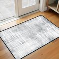 thumbnail image 1 of Modern Abstract Kitchen Mat 31"x20" Non Slip Soft Plush Low Profile Kitchen Rug, Textured Sink Mat for Laundry Room Bedroom Office, 1 of 6
