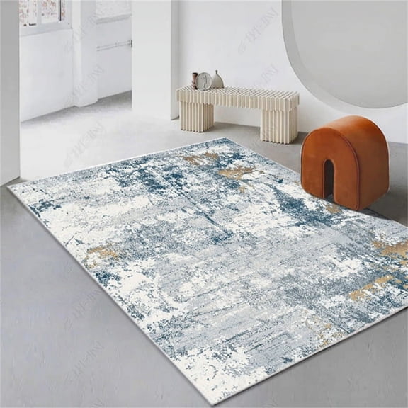 Modern Abstract Large Rugs for Living Room 160X230cm rate Home Soft Study Carpets Non-slip Bedroom Bedside Fluffy Floor Mats