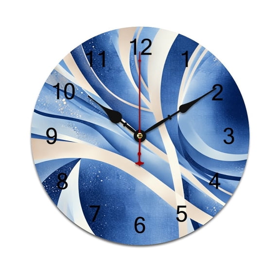 Modern Abstract Word Saying Big Wall Clock Home Decor Art Watch Living Room Gift 10in