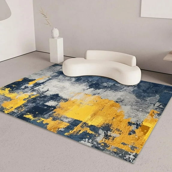 Modern Abstract s for Living Room Lounge Sofas Luxury Large Area Rugs Room Decoration Bedroom Anti-skid Mats Washable