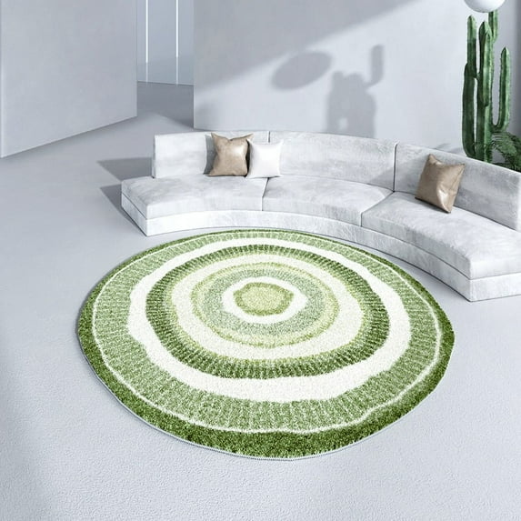 Modern Abstraction Carpets for Living Room Nordic Bedroom r Round Carpet Large Area Chair Floor Mat Home Study Non-slip Rug