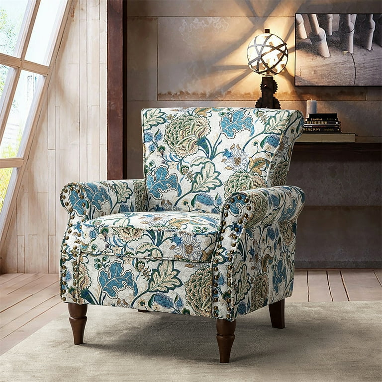 Modern Accent Chair Comfy Armchair Reading Chair Reception Chair