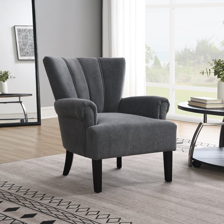 Modern Accent Living Room Chairs,Polyester Armchair Club Chair
