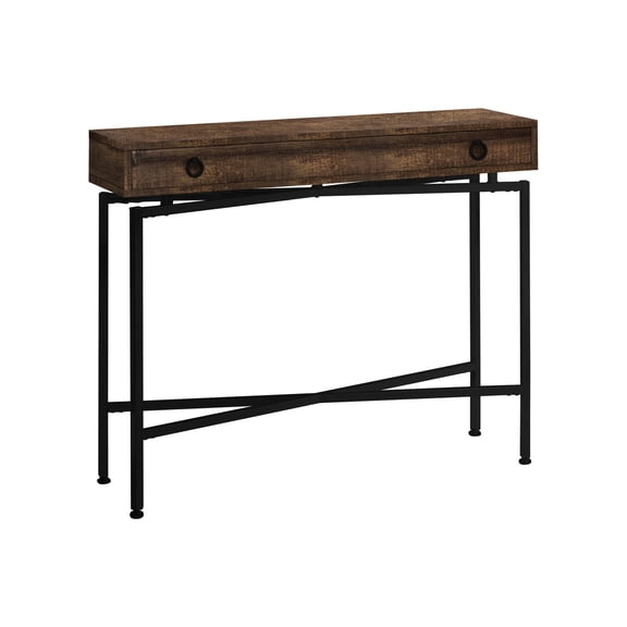 Modern Accent Table with Black Metal Pulls / Decorate Your Bedroom Nicely