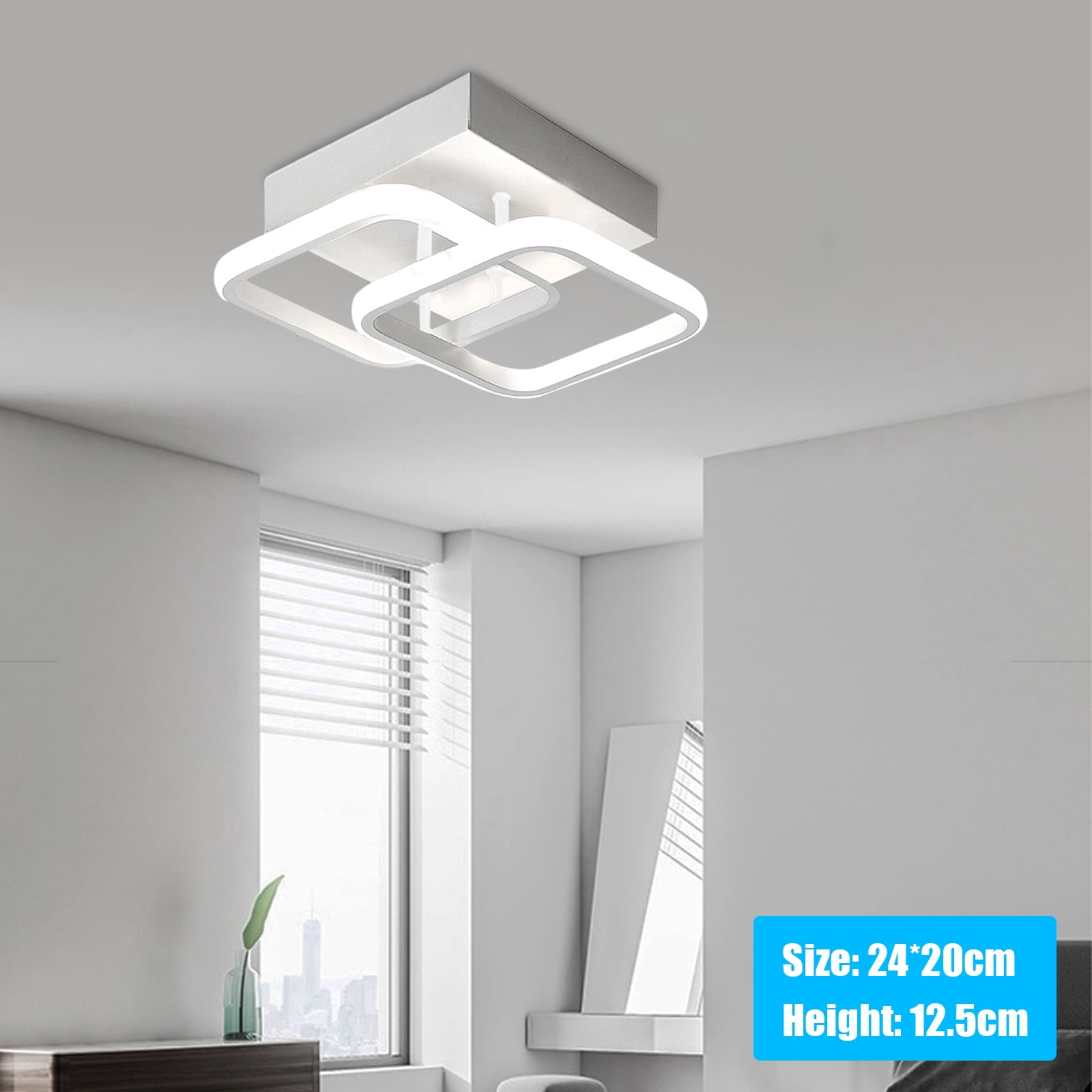 Modern Acrylic Ceiling Light Dining Room LED Pendant Lamp Fixture Chandelier