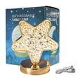 thumbnail image 1 of Modern Acrylic Moons/Round/Square/Star Table Light Featuring 3 Color Temperatures and USB Charging Projector Lamp, 1 of 20