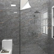 Modern Adhesive Wallpaper Roll with 10 Meters Waterproof Mould Proof Stickers Bathrooms Kitchen Renovation Marble Tile Sticker Q-004 40cmx10m