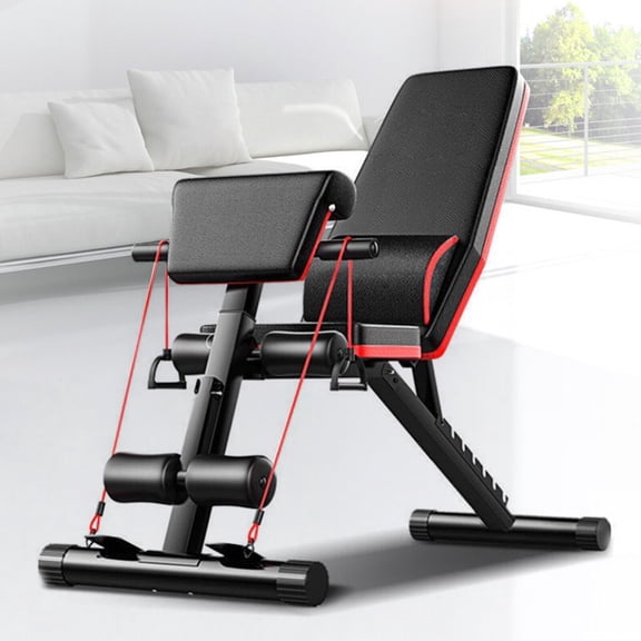 Modern Adjustable Weight Bench for Full Body Workout, Incline and Decline Weight Bench for Home, Gym