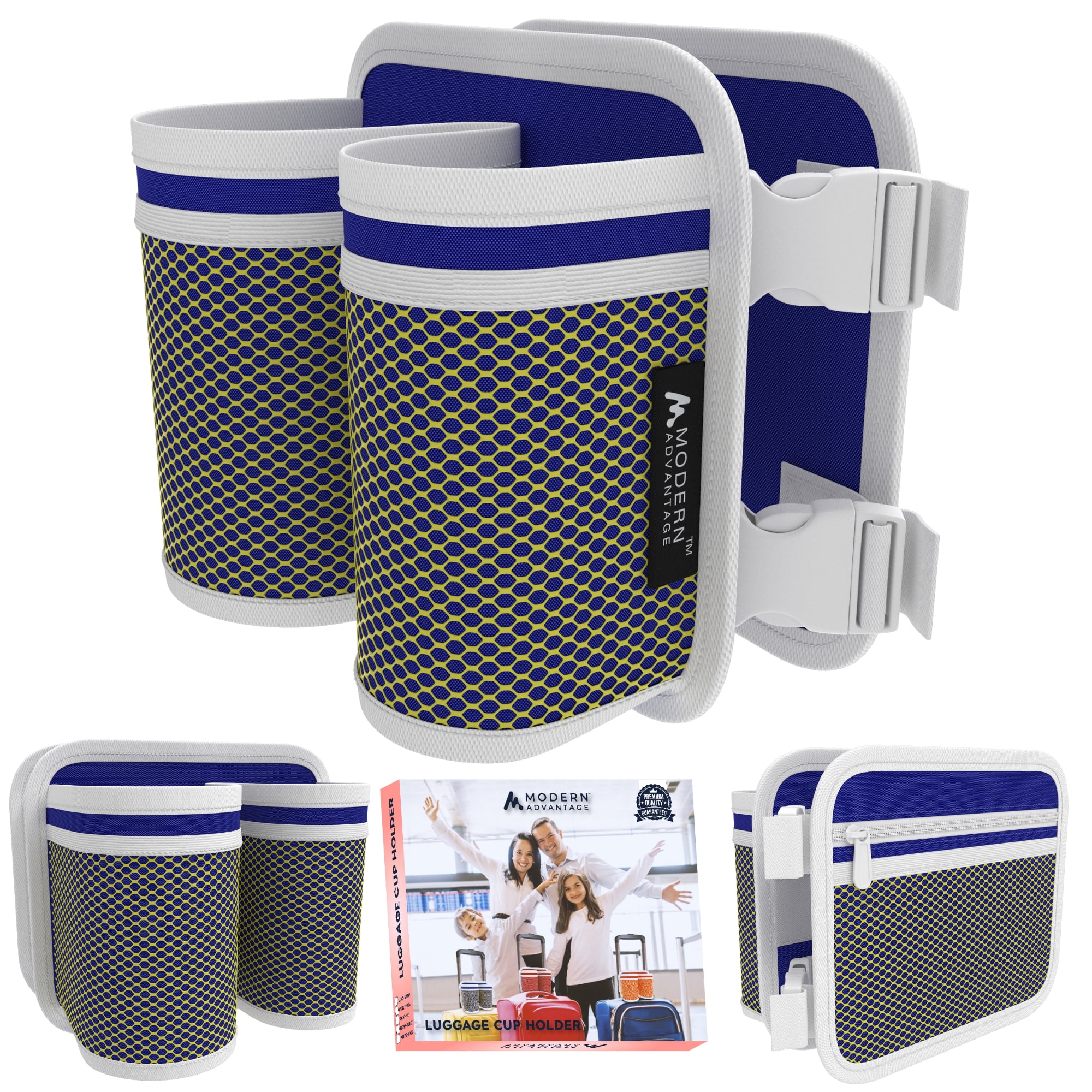 Modern Advantage Luggage Cup Holder Drink Caddy Carryon Attachment