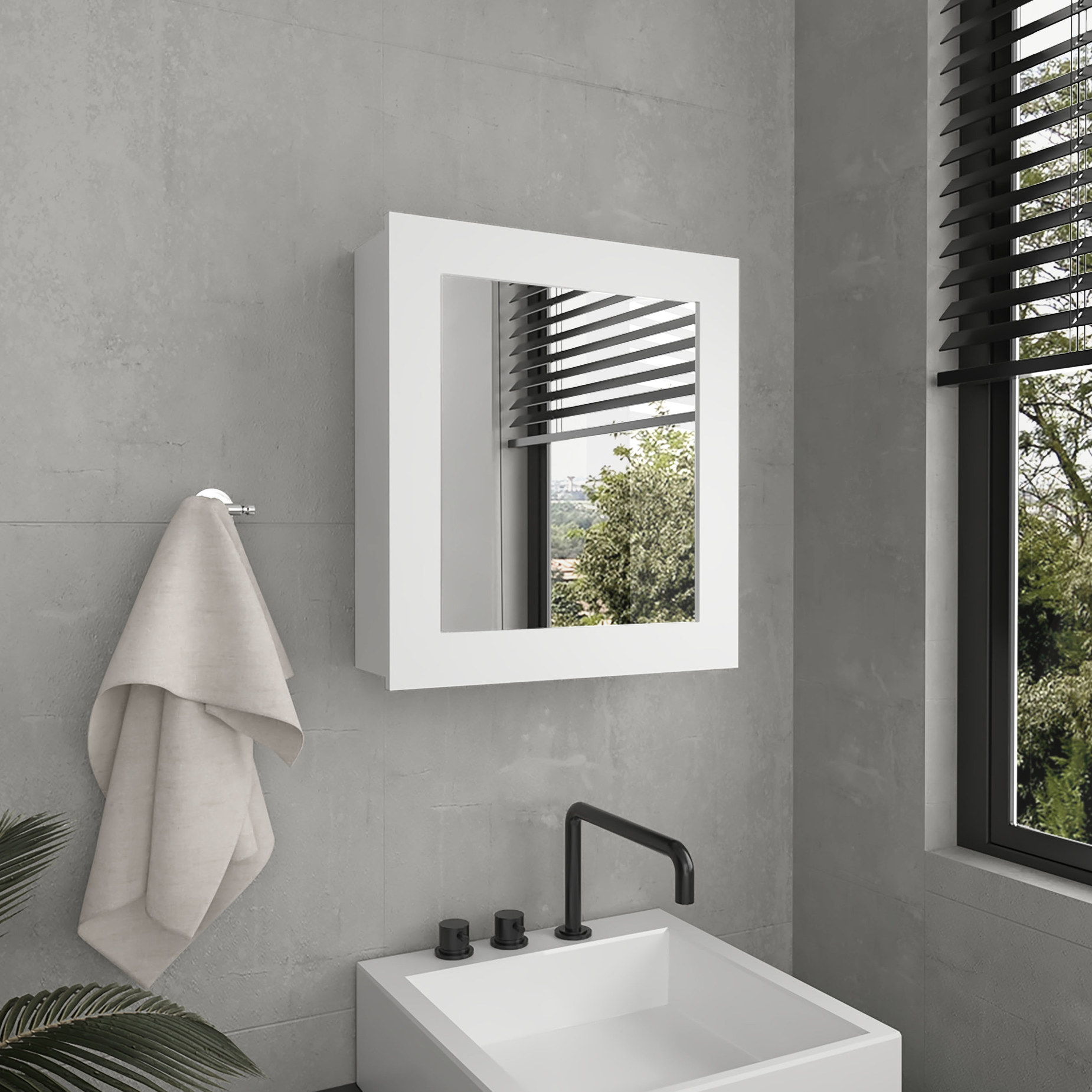 Modern Bathroom Medicine Cabinet / For Daily Use / Ample Storage Space ...