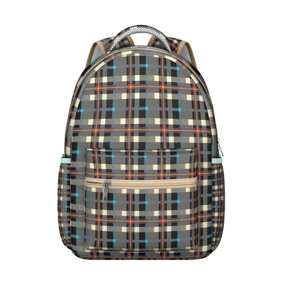 Modern Aesthetic Waterproof Backpack - Lightweight & Ergonomic School Bag with Spinal Support - Stylish & Durable Bookbag for Teens & College Students