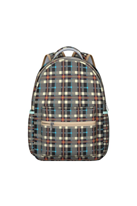 Modern Aesthetic Waterproof Backpack - Lightweight & Ergonomic School Bag with Spinal Support - Stylish & Durable Bookbag for Teens & College Students