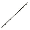 thumbnail image 1 of Modern Aluminum Handrail Grab Bar Kit, Adjustable Steel Brackets Included, Returns to Wall, 13 Foot Handrail, Black / Bronze, 1 of 7