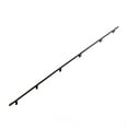 thumbnail image 1 of Modern Aluminum Handrail Grab Bar Kit, Adjustable Steel Brackets Included, Returns to Wall, 14 Foot Handrail, Black, 1 of 8