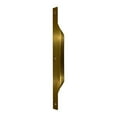 thumbnail image 1 of Modern Aluminum Thin Metal Gold Pull Handle - Single, 1 of 9