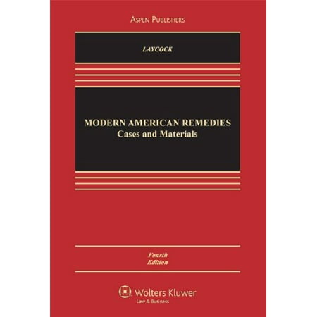Pre-Owned Modern American Remedies: Cases and Materials (Hardcover) 0735572011 9780735572010