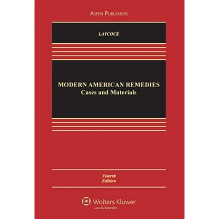 Pre-Owned Modern American Remedies: Cases and Materials (Hardcover) 0735572011 9780735572010