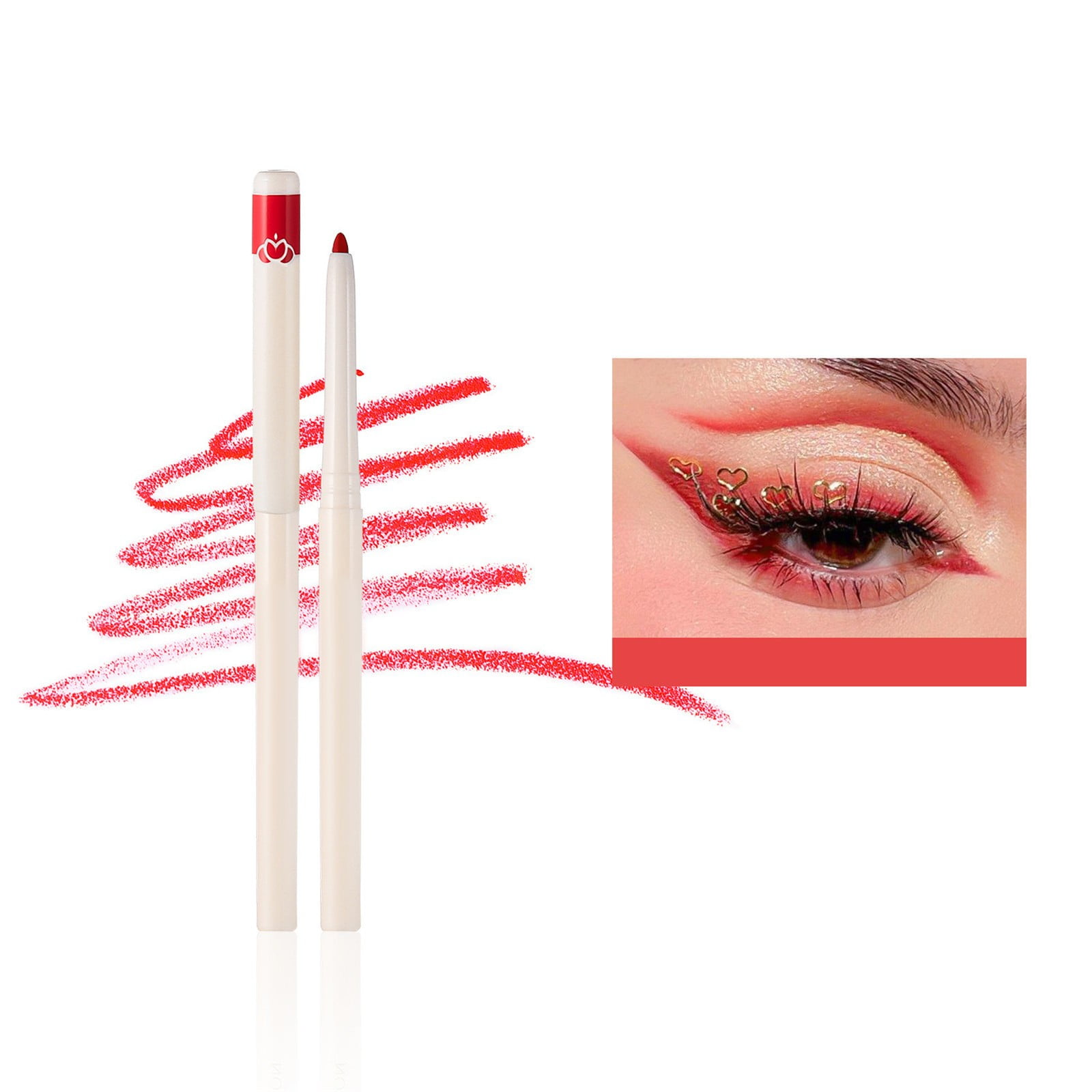 Lip Liner Pencil Denounce Makeup Stay Awake Eye Patch Eye Stick Cat Eye Makeup Stencil Highlight Pen Makeup Eye Pencil Eye Highlighter Stick Eye Opener Geller Makeup Color Run