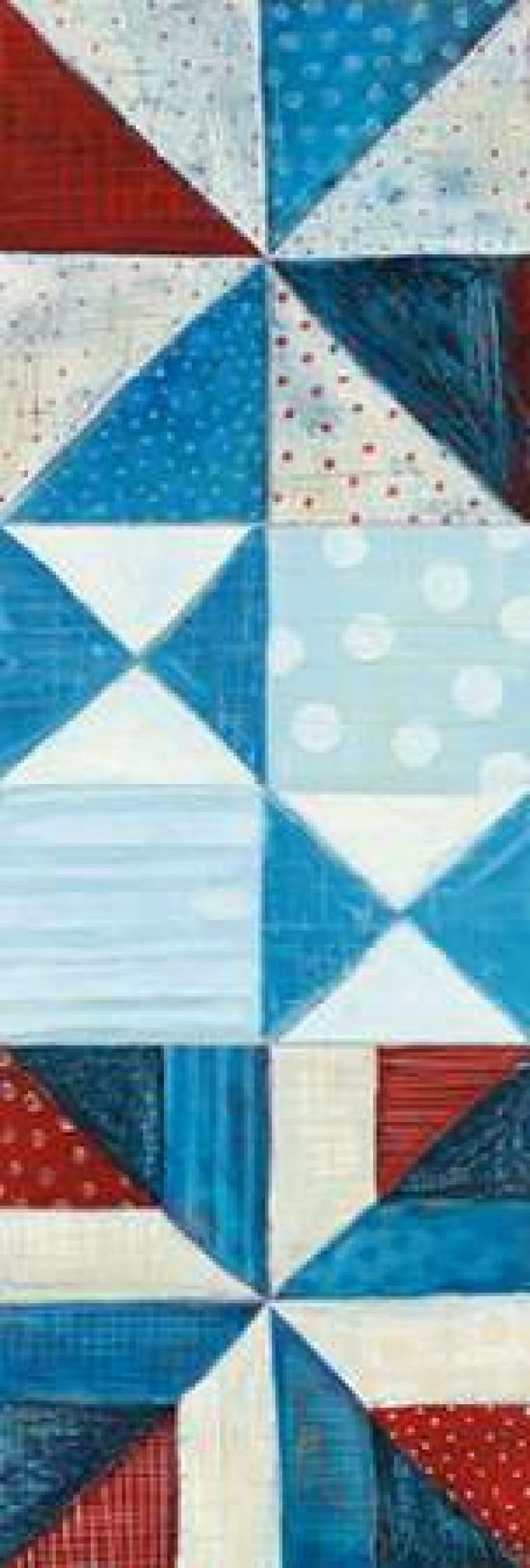 Modern Americana Panel I Canvas Art - Melissa Averinos (8 x 24)