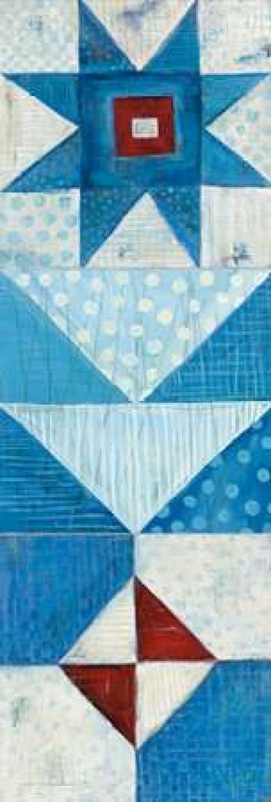 Modern Americana Panel II Canvas Art - Melissa Averinos (12 x 36)