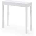 thumbnail image 1 of Modern Amy Console Table, Sofa Table, White, 1 of 6